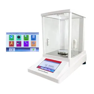 FA1004 touch screen di pesatura elettronico 100g laboratorio 0.0001g prezzo 0.1mg bilancia analitica