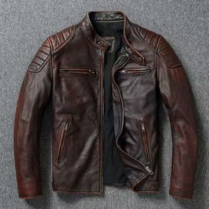 Veste <span class=keywords><strong>de</strong></span> motard à revers pour homme, manteau <span class=keywords><strong>de</strong></span> <span class=keywords><strong>travail</strong></span> vintage pour jeunes et hommes d'âge moyen, veste style <span class=keywords><strong>Carhartt</strong></span> - Product Image 6