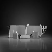 Radiateurs en aluminium de haute qualité JD 22481 avec réservoirs en plastique pour ACM21/ACM26' 01-04 OE 1640037220 1640028360 Nouveau type brasé Garantie 12 mois