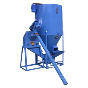 Pig cattle and sheep feed crushing and mixing machine stand animal poultry feed mixer machine