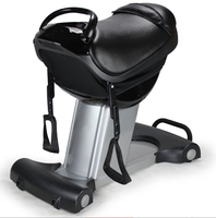 Machine d'équitation extérieure électrique de fitness à domicile verticale aérobie brûlant les graisses minceur plate-forme de vibration pour l'exercice du corps