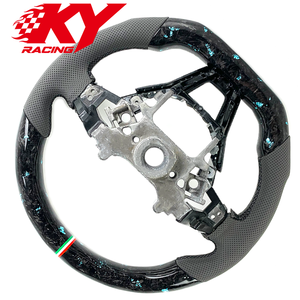Volant sport en fibre de carbone forgée personnalisé pour HONDA ACCORD 10e génération, compatible avec Honda Civic 9e, 10e, 11e et CRV - Product Image 4