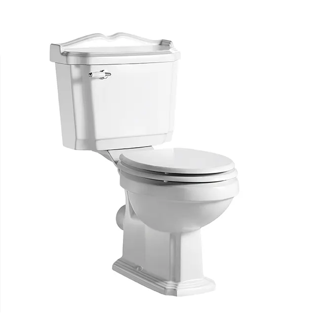 P tuzak tuvalet organizatör lüks commode su tasarrufu çin wc UKCA banyo iki parçalı WC