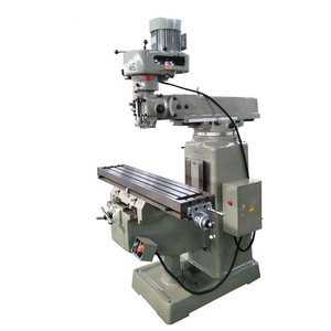 Factory Direct M4 Vertical <strong>Gun</strong> Milling Machine 800*400 Heavy Duty Multifunctional with New Condition Motor Engine &amp; Gear 800W+ - Product Image 1