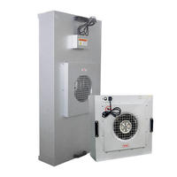 Unidad de Filtro de Ventilador de Alta Eficiencia, Vida Útil de 50000 Horas, Filtro HEPA H14, Velocidad de 0.45m/s para Fabricación Electrónica