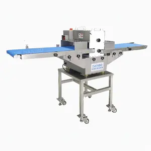 Full Automatic Bacon Slicer Mutton Roll Slicing Machine Cutting Frozen Meat Machine