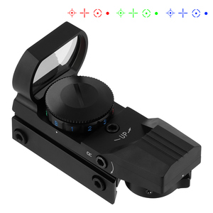 Focuhunter quang học Terra 1x22x33mm phản xạ 4 reticles Red/Green/Blue Dot Sight chống sốc sai miễn phí chiến thuật hoàn toàn - Product Image 3