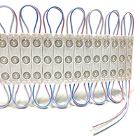 Prix de gros 70*15mm Module LED IP67 DC12V 3 LED Haute luminosité pour enseignes publicitaires