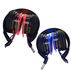 Auriculares inalámbricos UHF estéreo de disco silencioso, dispositivo de audio de 8A o 3 canales múltiples para eventos y fiestas - Product Image 6