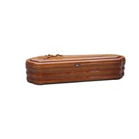 Ataúd para Bebé de Madera Maciza, Estilo Europeo Americano, Diseño Cruzado, Ecológico, Duradero, Biodegradable y Personalizable