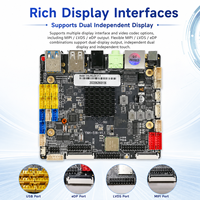 Placa de Control POS Compacta RK3568 1TOPS 4K 10 USB 6 Serial WiFi 6 para Terminales de Pago Inteligentes de Venta Minorista que Ahorran Espacio