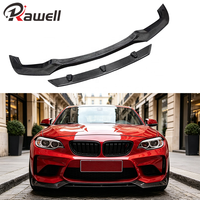 Accessoires extérieurs en fibre de carbone pour BMW F87 M2 V Style, lèvre avant, 2016-2019