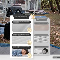 Nouveau matelas gonflable automatique pour le camping en plein air, portable, épaissi, multifonctionnel, lit à coussin d'air