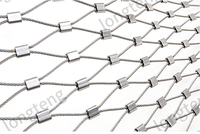 Système de protection anti-drone : Filet de barrière en maille de corde tissée en acier inoxydable haute résistance pour l'interception des drones aérien-terrestres à l'aéroport