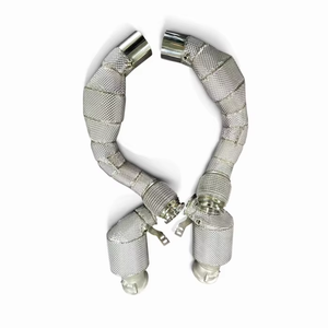 Tuyau d'échappement pour BMW X6/X6M 4.4t V8 2019-2023, tuyau d'échappement droit/tuyau catalytique, tuyau d'échappement haute performance - Product Image 2