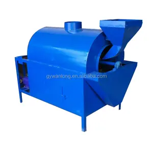 Electric Grain Sunflower Seeds Soybean Toaster Chestnut Cocoa Bean Cashew Commercial drum rotary peanut walnut Roasting machine