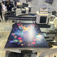 Impresora UV Plana A1 Tamaño A1 4 6090, Impresión de Adhesivos UV DTF, Impresora UV DTF Multifuncional con Cámara de Visión
