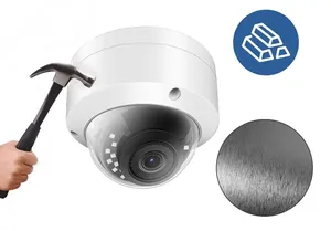 Telecamera Dome IP Esterna PoE 6MP, Telecamere di <span class=keywords><strong>Sicurezza</strong></span> con Audio, Obiettivo Grandangolare 2.8mm, Compatibile con NVR HIK - Product Image 6