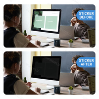 Ordinateurs portables de qualité supérieure utilisés filtre de confidentialité pour écran Film d'écran Anti-gras Anti-huile sans bulles protecteur d'écran pour iMac 27 pouces
