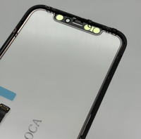 Nouvelle vitre tactile de remplacement de haute qualité avec lentille OCA creuse pour réparation d'écran tactile de la série 11, garantie 1 an