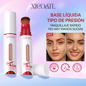Fond de teint waterproof 3 couleurs, couvrance modulable, hydratant, léger, correcteur pour tous types de peau, fini mat naturel - Product Image 1