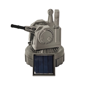 Ornement solaire imprimé en 3D en plastique PLA, sans batterie, rotation à 360°, tendance, objet de collection, fabriqué en Chine, pour les 12 ans et plus - Product Image 1