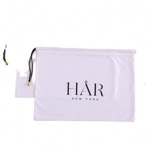 Sacs d'emballage cadeaux et artisanaux en papier kraft recyclé écologiques avec logo personnalisé, poignées torsadées de luxe pour vêtements, chaussures, aliments - Product Image 2