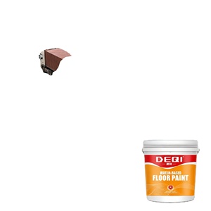 สีอะคริลิกน้ำสำหรับพื้น OEM/DEQI - ป้องกันการสึกหรอ - ใช้วิธีการทาแปรง - เหมาะสำหรับพื้นคอนกรีตทั้งภายในและภายนอกอาคาร - Product Image 1