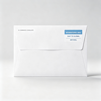 Sacs d'expédition personnalisés en papier offset/blanc de qualité supérieure, imprimés sur mesure, couleur personnalisée, pour documents de bureau