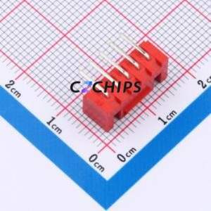 BX-HA2.54-5PWZ-R Wire-to-Board Pin Header Bent Lead Through Hole,P=2.5mm Connector 1x5P 2.5mm Right Angle Insert XHB - Product Image 2