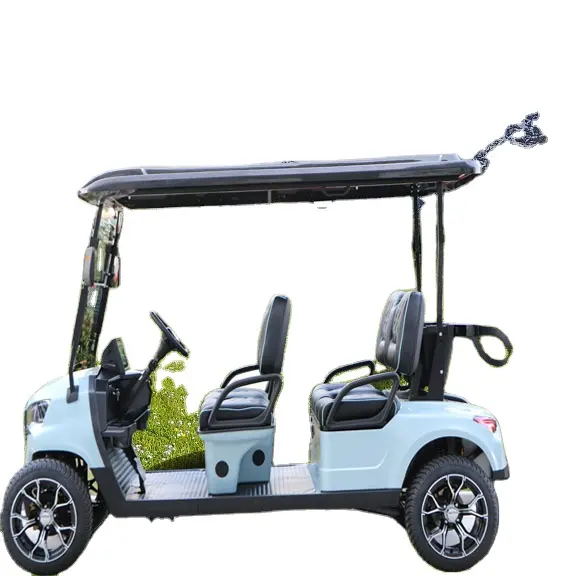 Golf giỏ hàng điện 72V 7kW 6 chỗ ngồi Câu lạc bộ xe-Cửa đến cửa vận chuyển, giao hàng đến nhà của bạn 35-40 ngày, ecar xe điện