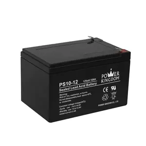 Низкий Moq производитель оптовая продажа 12 В 10ah батарея 12 В 10ah перезаряжаемая свинцово-кислотная батарея