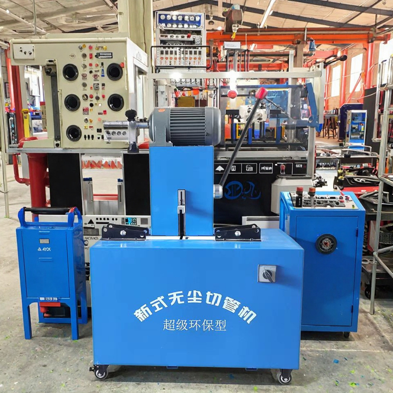 The Hydraulic Hose Cutting Machine Is