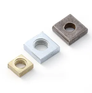 OEM Custom Nuts Square Flat Rectangle Rectangular Nut Automation Industry Square Nuts For Aluminium Profile