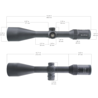 Garantie à vie Vector Optics Continental 2.5-Portée de chasse optique 15x56> Transmission de lumière 90%