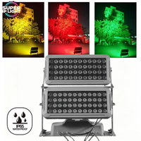 Projecteur LED extérieur IP65 96x10W RGBW 4-en-1 DMX512 pour éclairage architectural et événements