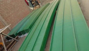 Cobertura de aluzinco Prepintado y tessuto naturale a Medida materiale certificati AZ 150 ASTM 792 Calaminas De aluzinco Calam - Product Image 6