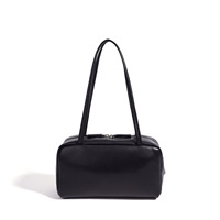 Sac à bandoulière en cuir véritable ODM OEM personnalisé, nouvelle tendance 2027, grande capacité, simplicité urbaine, sac bowling classique