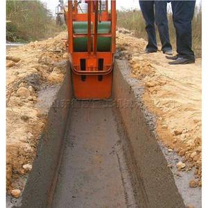 Hydraulische Graben auskleidung maschine Selbst fahrende U-förmige Rillen form maschine - Product Image 5