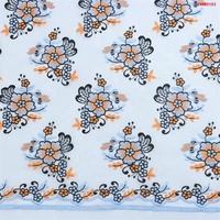 Tissu T-win 100% polyester, dentelle tendance, broderie plate, perles, paillettes, perles colorées, motif floral, matière pour robe, usine