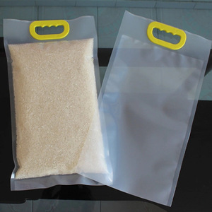 A medida transparente de tres lados cuatro lados sello Universal de alimentos <span class=keywords><strong>al</strong></span> <span class=keywords><strong>vacío</strong></span> especificaciones bolsa de plástico de arroz - Product Image 1