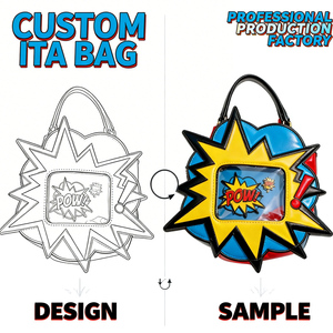 Bolso de Hombro Transparente con Forma de Diente para Coleccionistas de Pins, Fabricación Profesional Personalizada OEM ODM, Bolso de PVC - Product Image 3