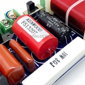 ครอสโอเวอร์ลำโพงเสียงแหลมเบส 250W ระดับมืออาชีพ แบบ 2 ทาง สำหรับทวีตเตอร์และวูฟเฟอร์ ตัวแบ่งความถี่เสียงสูงต่ำ WEAH 204 - Product Image 3