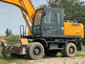 Equipo de máquina excavadora de ruedas Hyundai 210w-7 original usado en gran oferta 90% nuevo en China 210W-9 buena construcción - Product Image 5