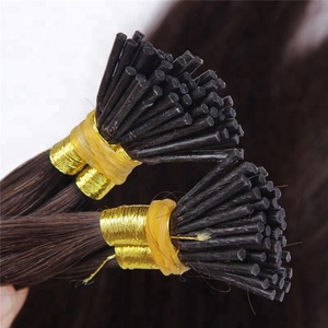 Extensiones de Cabello Humano Indio Pre-Adheridas con Punta en I, Color Marrón 2019, Hechas a Medida, 2 Gramos por Tira, de 10 a 30 Pulgadas - Product Image 4