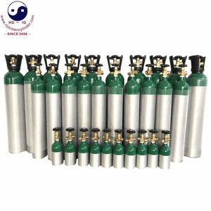 China 3.9L pequeñas de acero/aluminio de oxígeno médico cilindro con CGA870 tipo de válvula de respiración de oxígeno cilindro de Venta caliente - Product Image 3