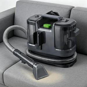 Nettoyeur de tapis multifonction portable pour la maison, aspirateur électrique humide et sec avec réservoir d'eau amovible - Product Image 1