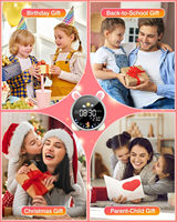 Reloj Despertador LED Digital con Cambio de Color, Entrenador de Sueño para Niños, Luz Nocturna Recargable para Dormitorio, Sala de Estar, Oficina y Exteriores