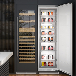 Trực tiếp đến cửa tủ lạnh biến tần làm mát không khí đầy đủ không có sương giá tùy chỉnh tích hợp siêu mỏng công suất lớn hộ gia đình - Product Image 6