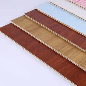 3D sang trọng WPC sợi tre Panel tường thân thiện với môi ánh sáng-trọng lượng PVC không thấm nước thiết kế hiện đại cho phòng khách TV nền - Product Image 1